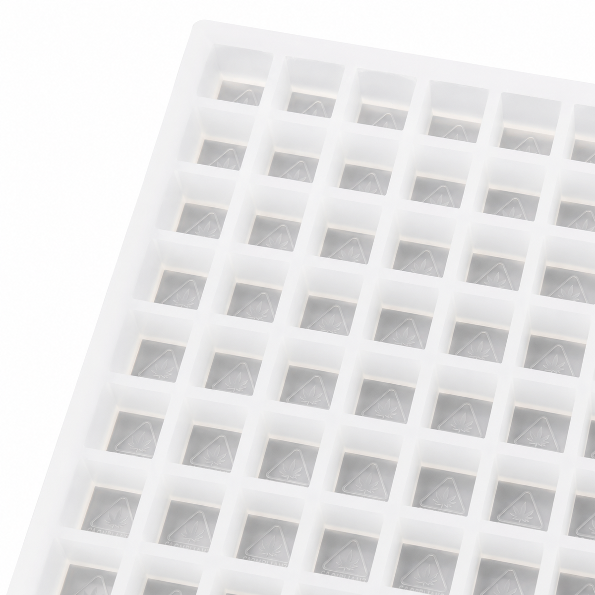 Gummiform mit staatlichem Compliance-Logo für die kommerzielle Produktion