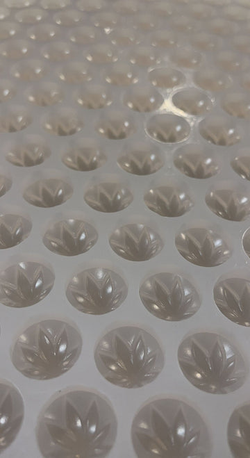 3,1 ml THC Blatt Silikon Unkrautform