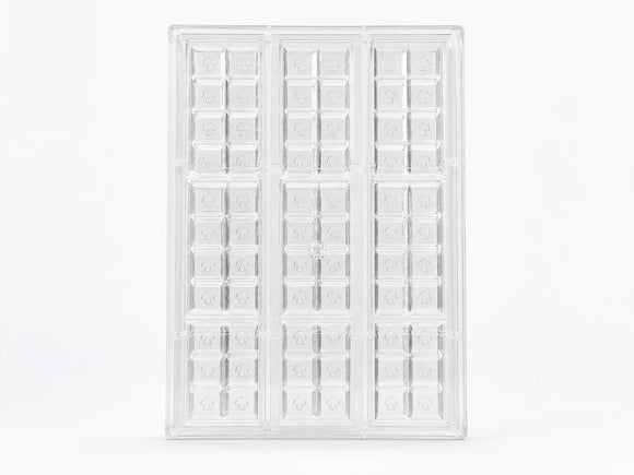 Klare kundenspezifische Polycarbonat-Schokoladentafelform für die gewerbliche Produktion