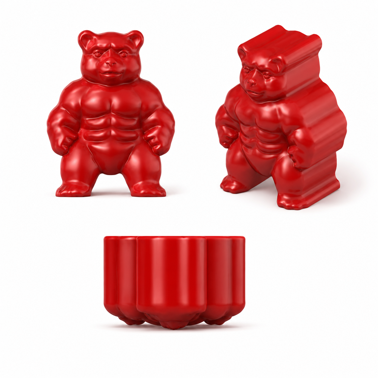 Create a Custom Gummy MoldTurn your logo, character, mascot, or original idea into a production-ready silicone gummy mold. We help supplement brands, candy companies, and private-label businesses move from 3D design to finished mold production.Create Your Custom Mold →