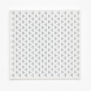 Leere 2-mL-Diamant-Gummiform, 179 Kavitäten — vollständige horizontale Draufsicht