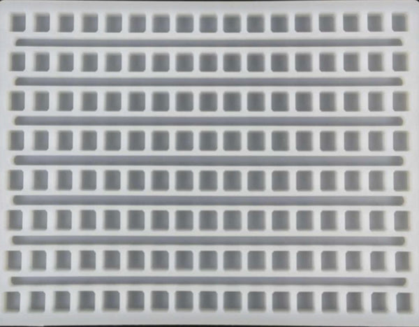 2,3 ml Universal-Deponierwürfel-Gummiform – 136 Mulden