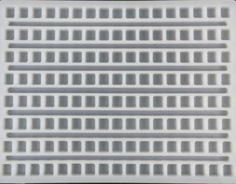 2,3 ml Universal Depositor Würfel Gummiform - 136 Hohlräume