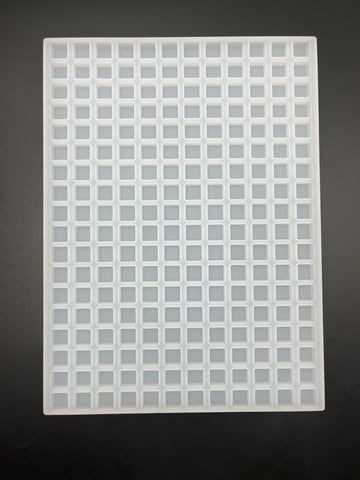 2,5 ml quadratische Gummibaumform - 216 Hohlräume - 0