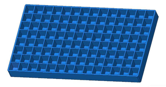 2 ml Würfel Gummiform - 112 Hohlräume