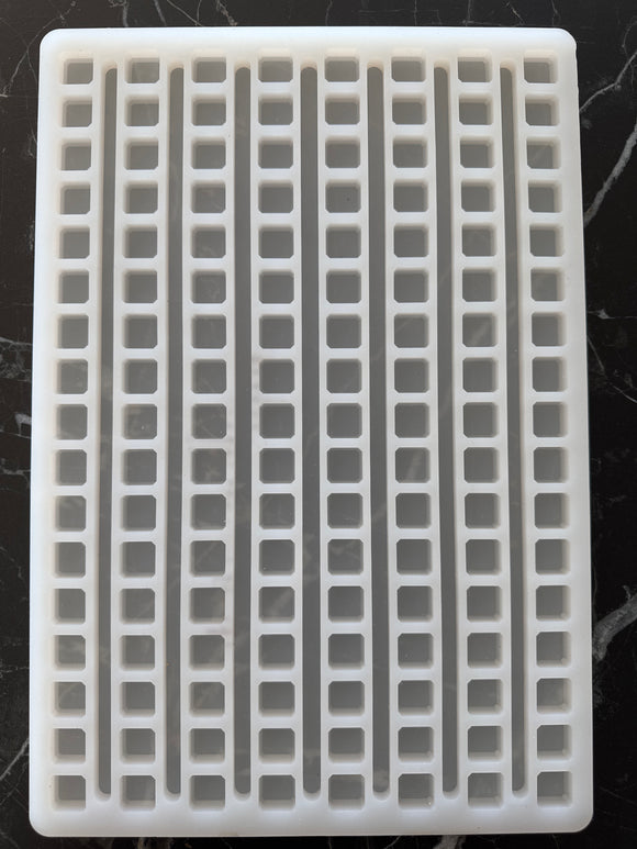 2,3 ml Universal Depositor Würfel Gummiform - 136 Hohlräume