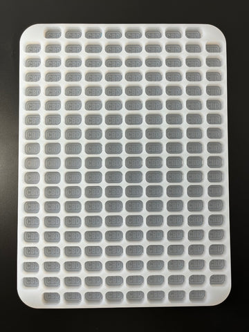 3,1 ml CBD Gummiform - 186 Hohlräume - 0