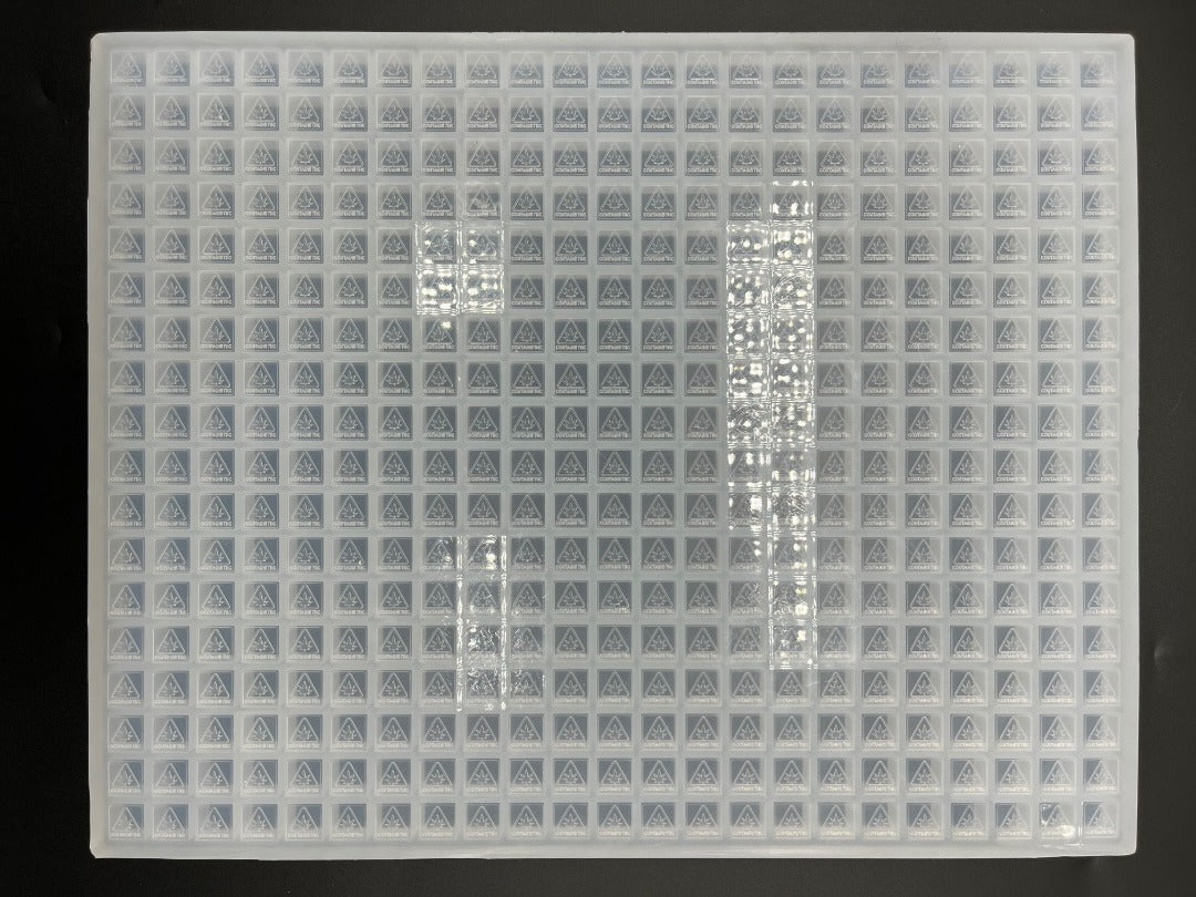 2,9 ml Würfelform -Compliance -Logo - 391 Hohlräume