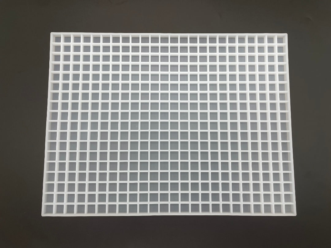 1,5 ml quadratische Silikongummiform - 432 Hohlräume