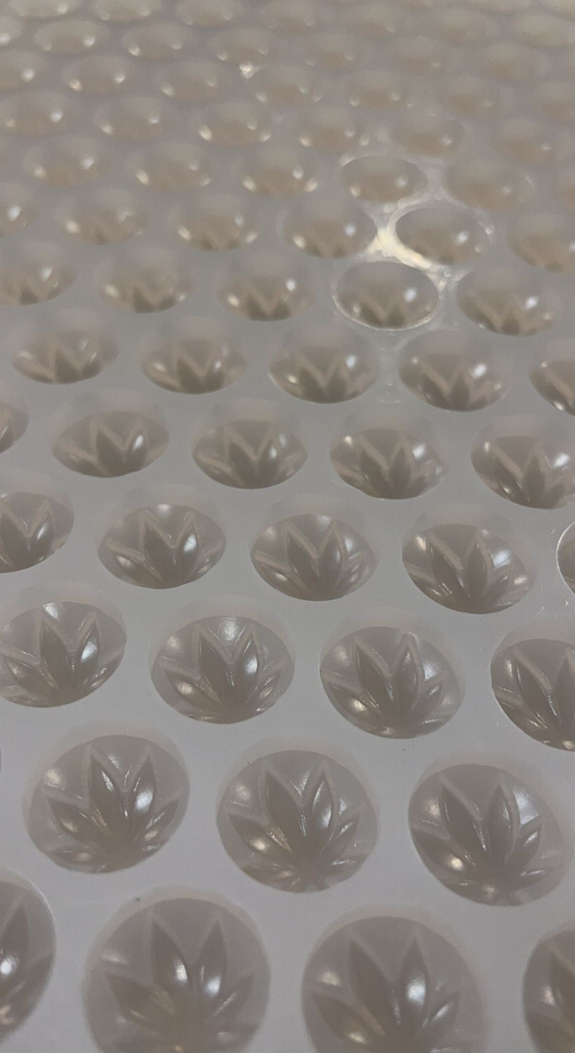 3,1 ml THC Blatt Silikon Unkrautform