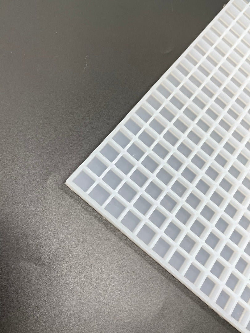 1,5 ml quadratische Silikongummiform - 432 Hohlräume